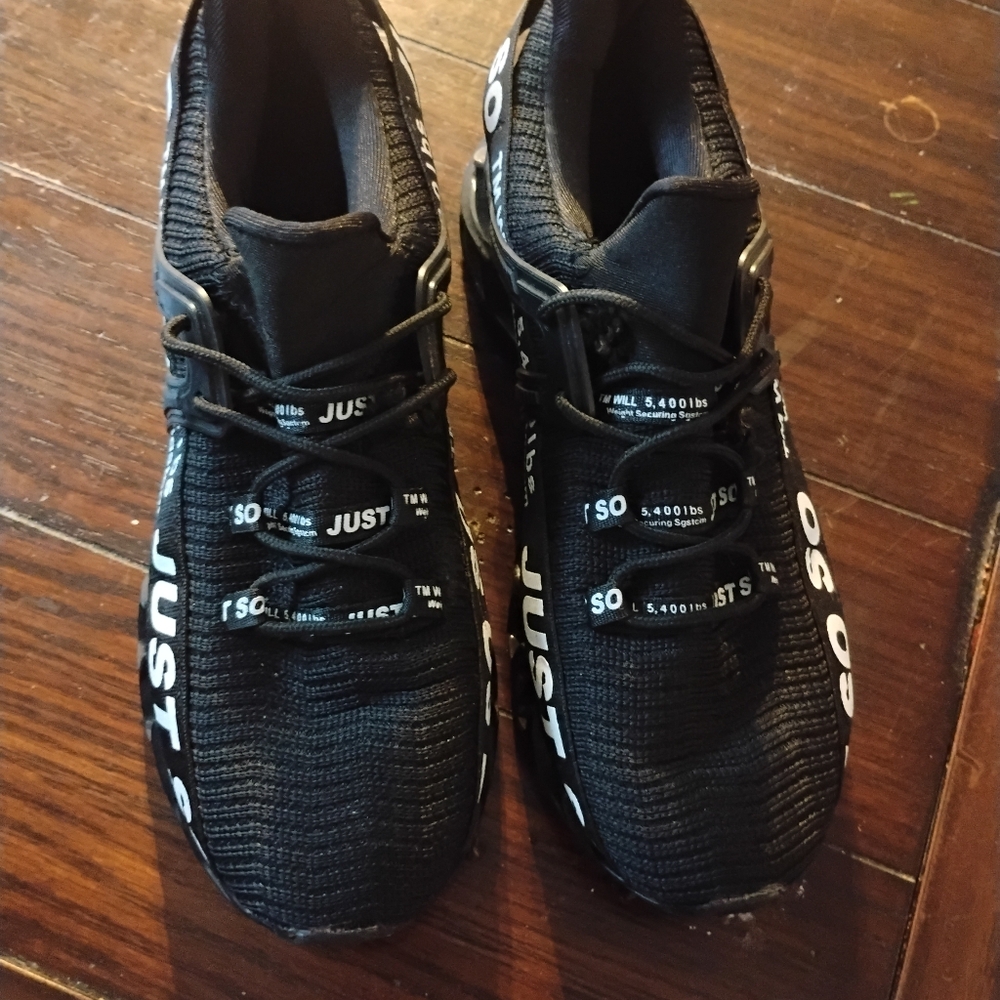 Men's Black 'Just So' Performance Sneakers - Picture 5 of 7